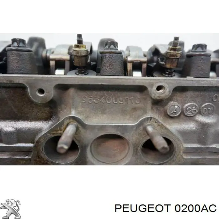 0200AC Peugeot/Citroen головка блока циліндрів (гбц)