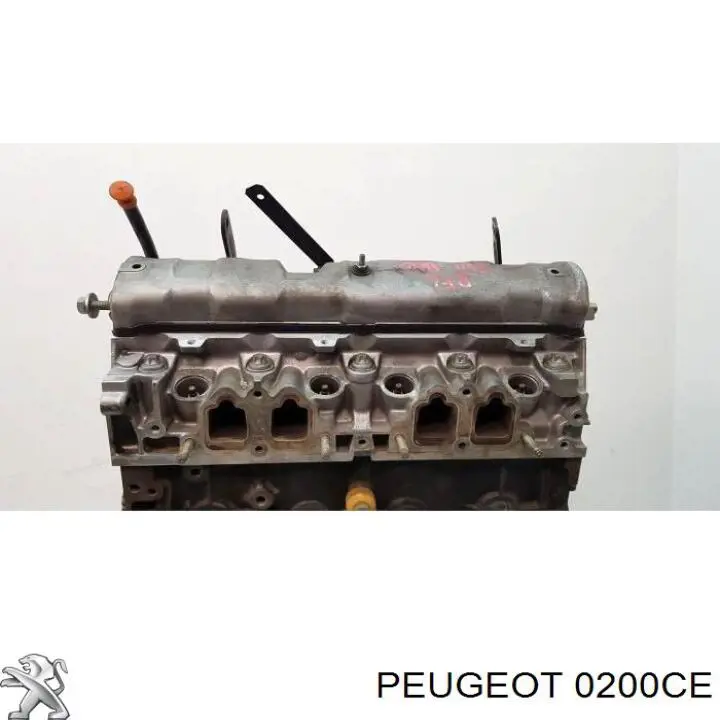 Головка блока циліндрів (ГБЦ) 0200CE Peugeot/Citroen