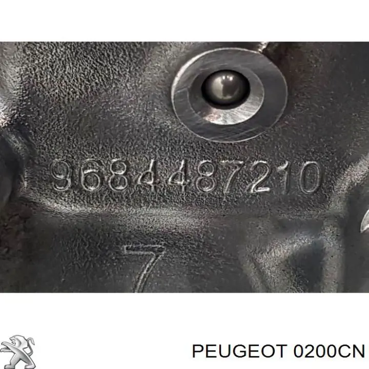 Головка блоку циліндрів Peugeot/Citroen 0200CN