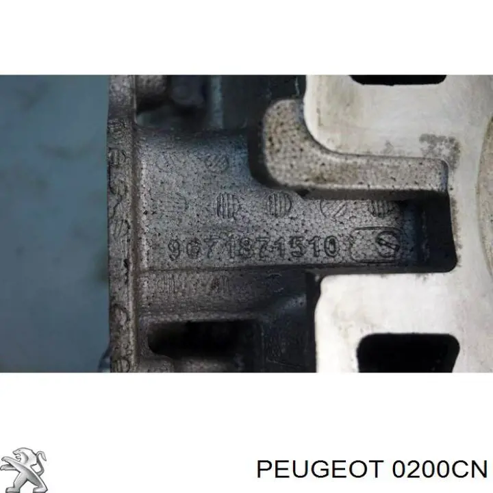 0200CN Peugeot/Citroen Головка циліндрів
