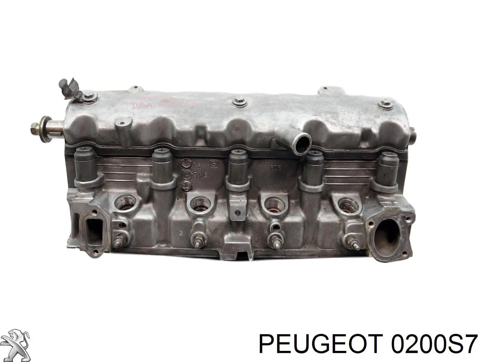 0200S7 Peugeot/Citroen головка блока циліндрів (гбц)