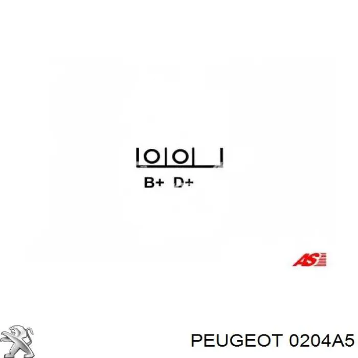 Купити 0204A5 Peugeot/Citroen Болт гбц