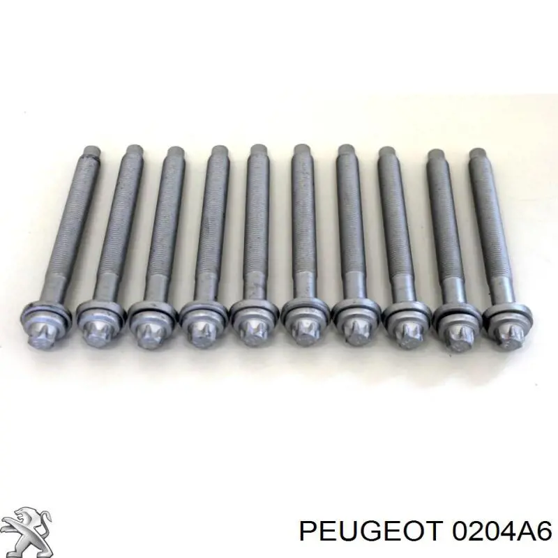 Болт головки блока циліндрів, ГБЦ Peugeot/Citroen 0204A6 ціна, від 0.86 USD
