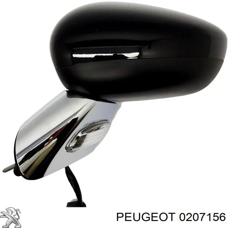 Ущільнювач дзеркала до дверей, правий Peugeot/Citroen 0207156 ціна, від 12.80 USD