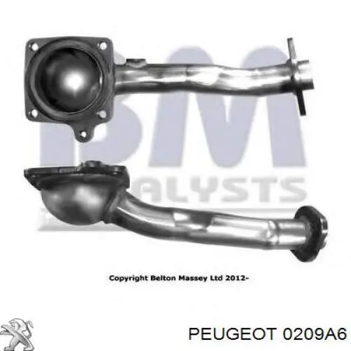 Прокладка ГБЦ Peugeot/Citroen 0209A6 ціна, від 13.44 USD