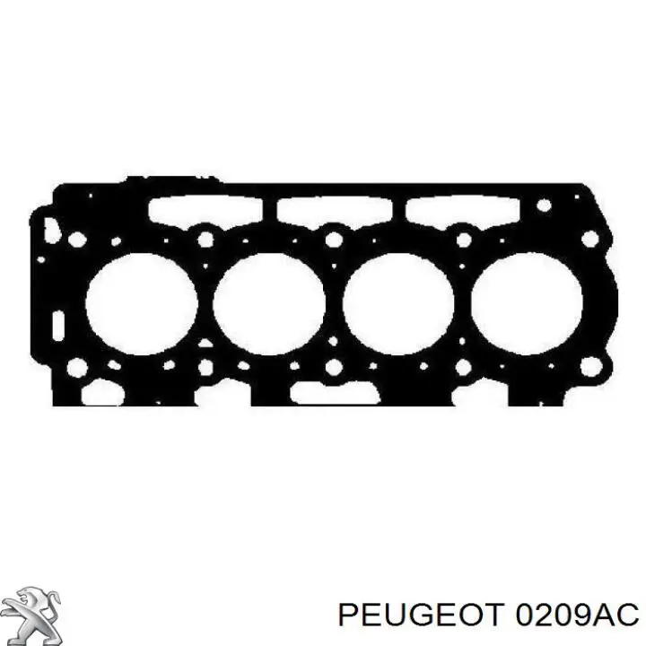 Прокладка ГБЦ Peugeot/Citroen 0209AC ціна, від 27.64 USD