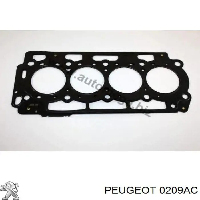 0209AC Peugeot/Citroen прокладка головки блока циліндрів (гбц)
