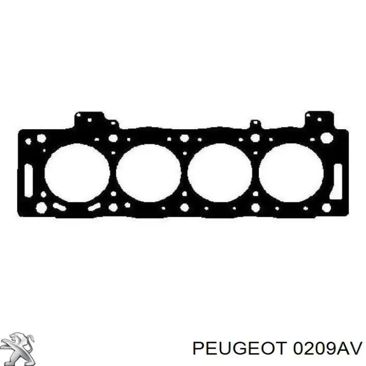 Купити 0209AV Peugeot/Citroen Прокладка ГБЦ