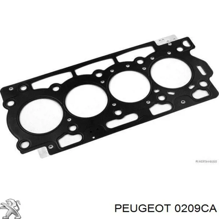 0209CA Peugeot/Citroen прокладка головки блока циліндрів (гбц)