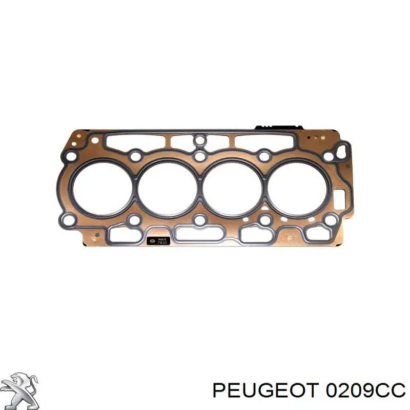 Купити 0209CC Peugeot/Citroen Прокладка ГБЦ