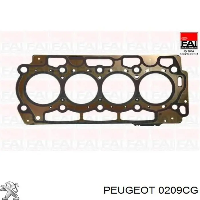 Купити 0209CG Peugeot/Citroen Прокладка ГБЦ