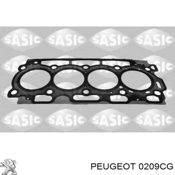 0209CG Peugeot/Citroen прокладка головки блока циліндрів (гбц)