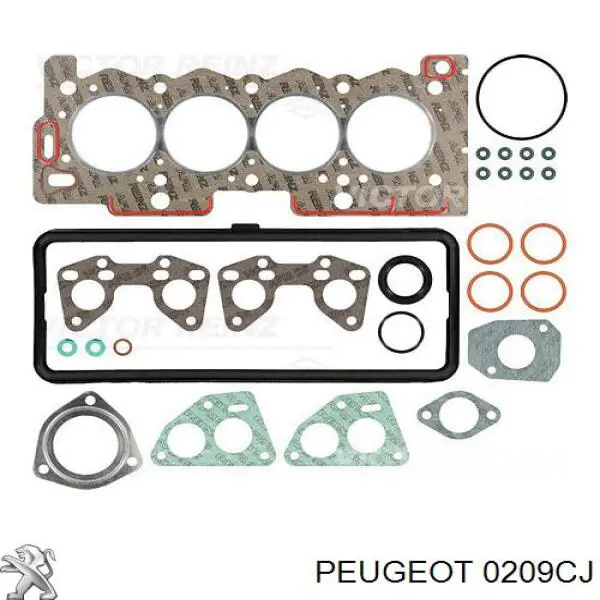 Прокладка ГБЦ Peugeot/Citroen 0209CJ ціна, від 14.68 USD