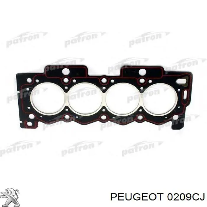Купити 0209CJ Peugeot/Citroen Прокладка ГБЦ