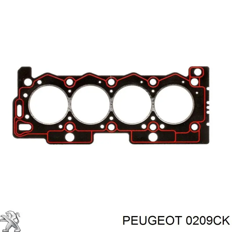0209CK Peugeot/Citroen прокладка головки блока циліндрів (гбц)
