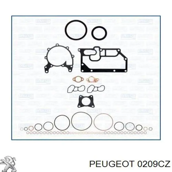 Прокладка головки блока циліндрів (ГБЦ) 0209CZ Peugeot/Citroen