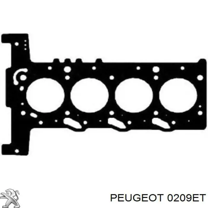 0209ET Peugeot/Citroen прокладка головки блока циліндрів (гбц)