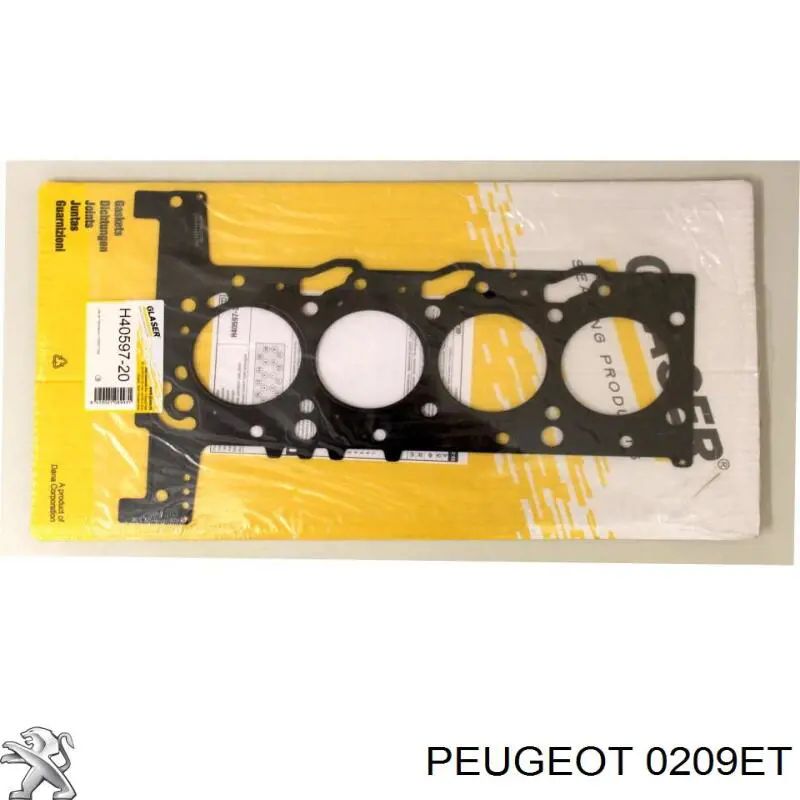 Прокладка ГБЦ Peugeot/Citroen 0209ET ціна, від 43.97 USD