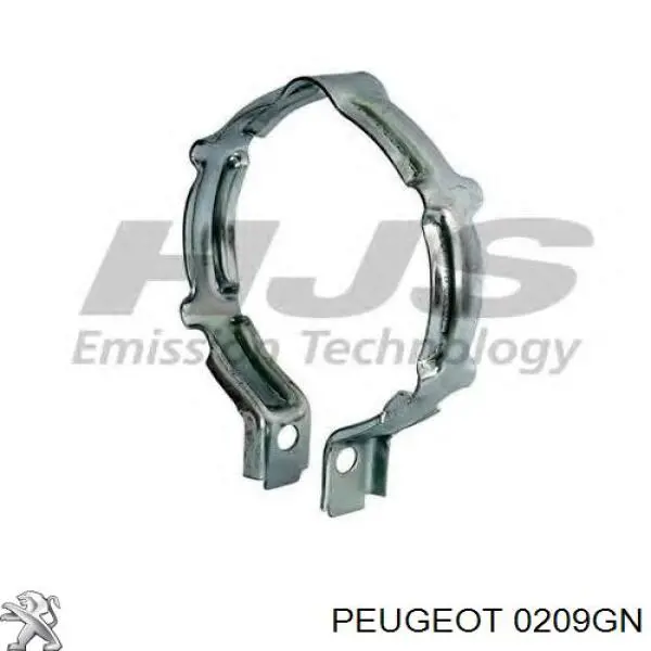 0209GN Peugeot/Citroen прокладка головки блока циліндрів (гбц)