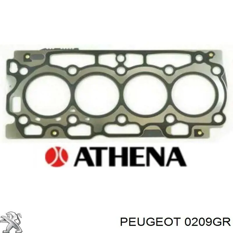 Прокладка ГБЦ 0209JQ Peugeot/Citroen