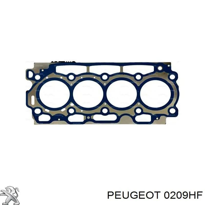 0209HF Peugeot/Citroen прокладка головки блока циліндрів (гбц)