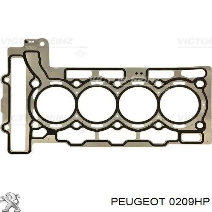 0209HP Peugeot/Citroen прокладка головки блока циліндрів (гбц)