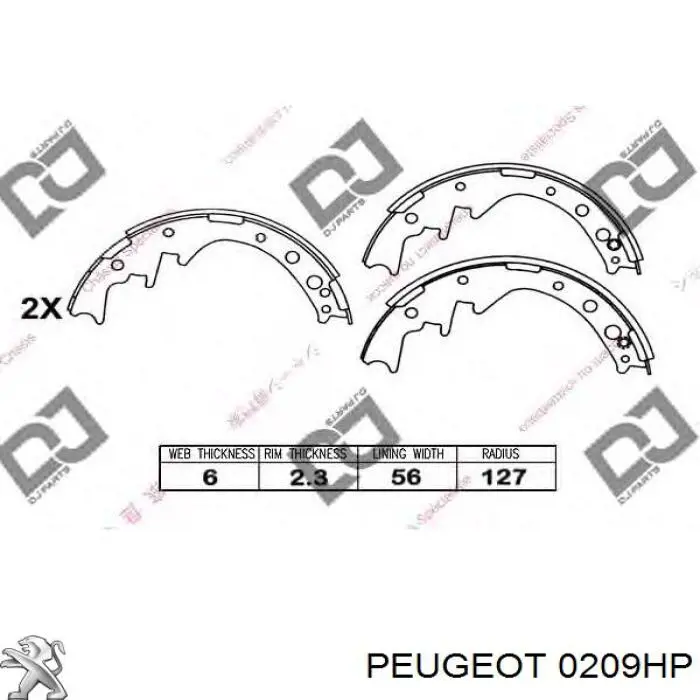 Прокладка ГБЦ Peugeot/Citroen 0209HP ціна, від 77.10 USD