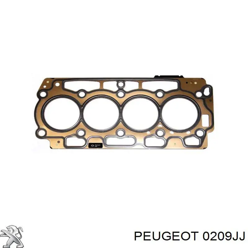 0209JJ Peugeot/Citroen прокладка головки блока циліндрів (гбц)
