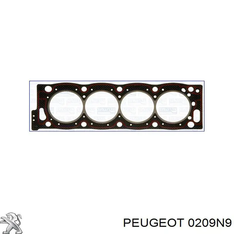 Прокладка ГБЦ Peugeot/Citroen 0209N9 ціна, від 32.23 USD