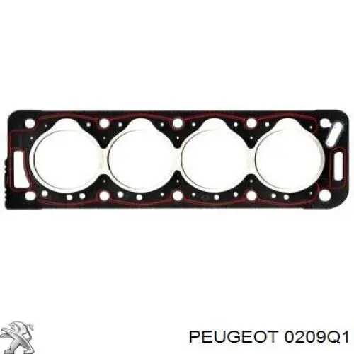 0209Q1 Peugeot/Citroen прокладка головки блока циліндрів (гбц)