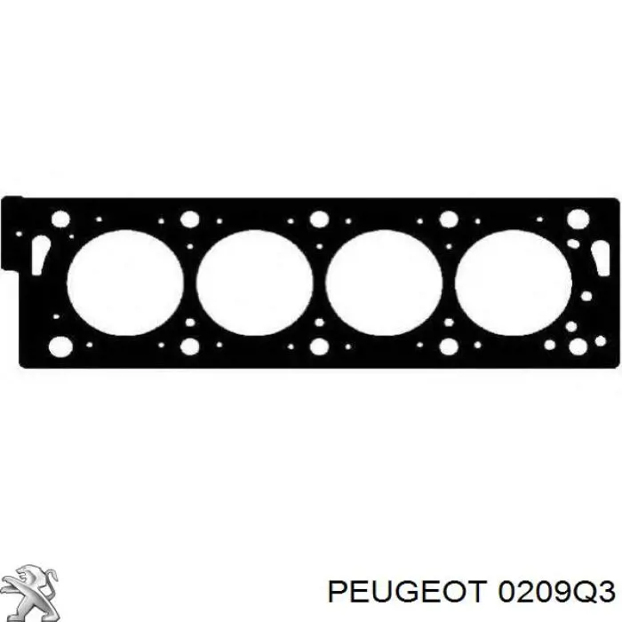 0209Q3 Peugeot/Citroen прокладка головки блока циліндрів (гбц)