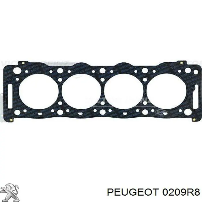 0209R8 Peugeot/Citroen прокладка головки блока циліндрів (гбц)