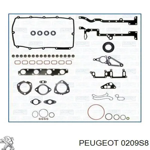 Купити 0209S8 Peugeot/Citroen Прокладка ГБЦ