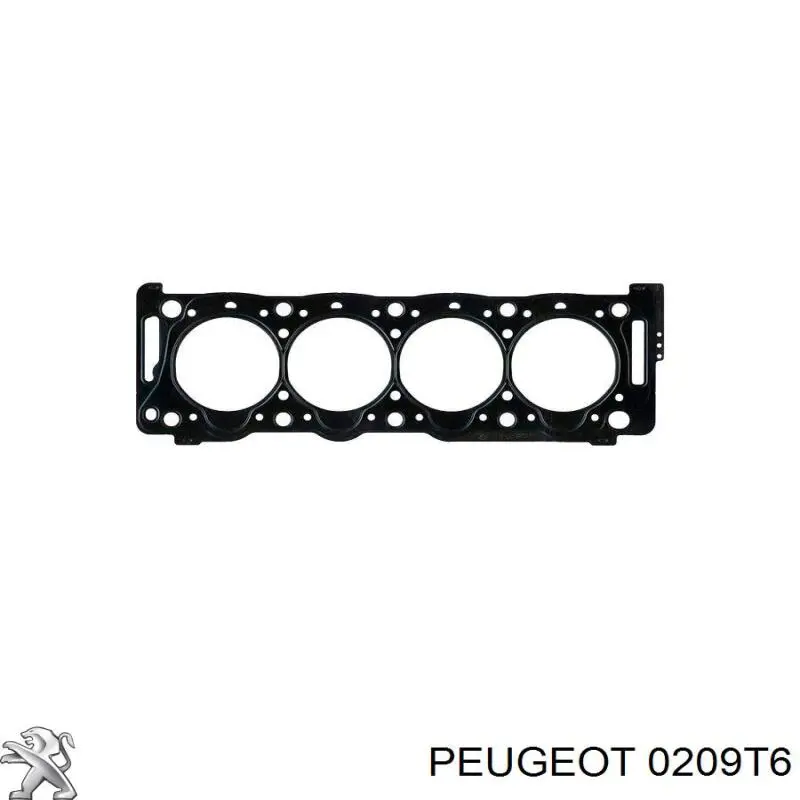 0209T6 Peugeot/Citroen прокладка головки блока циліндрів (гбц)