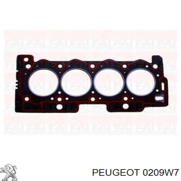 0209W7 Peugeot/Citroen прокладка головки блока циліндрів (гбц)