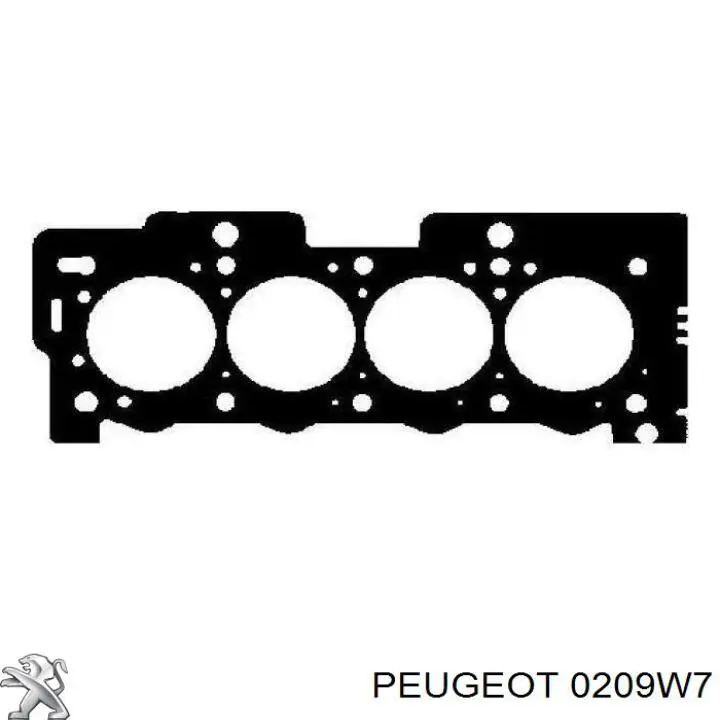 0209W7 Peugeot/Citroen Прокладка під головку