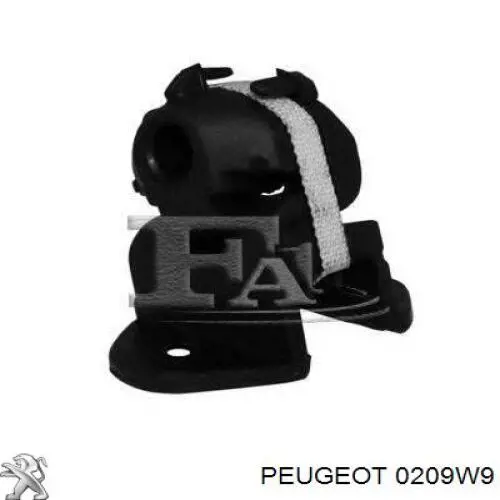 0209W9 Peugeot/Citroen Прокладка під головку