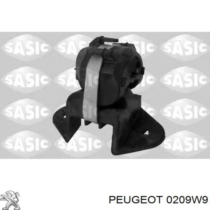 0209W9 Peugeot/Citroen прокладка головки блока циліндрів (гбц)