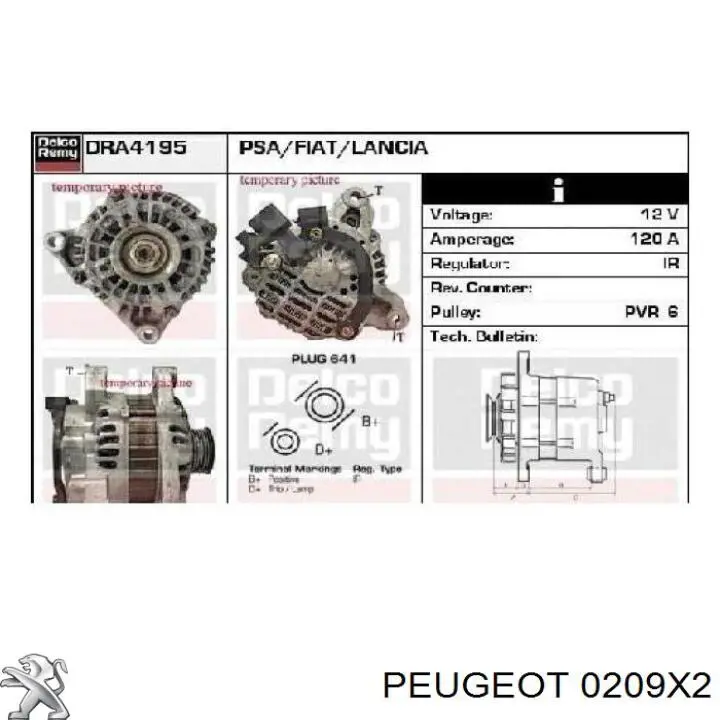 0209X2 Peugeot/Citroen прокладка головки блока циліндрів (гбц)