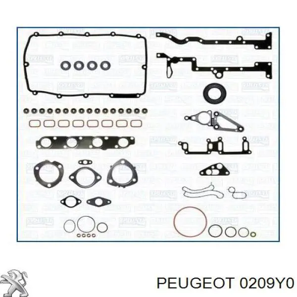 Купити 0209Y0 Peugeot/Citroen Прокладка ГБЦ