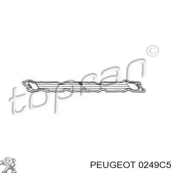 Прокладка клапанної кришки, права Peugeot/Citroen 0249C5 ціна, від 14.89 USD
