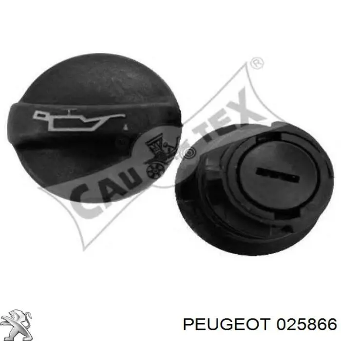 025866 Peugeot/Citroen кришка маслозаливной горловини