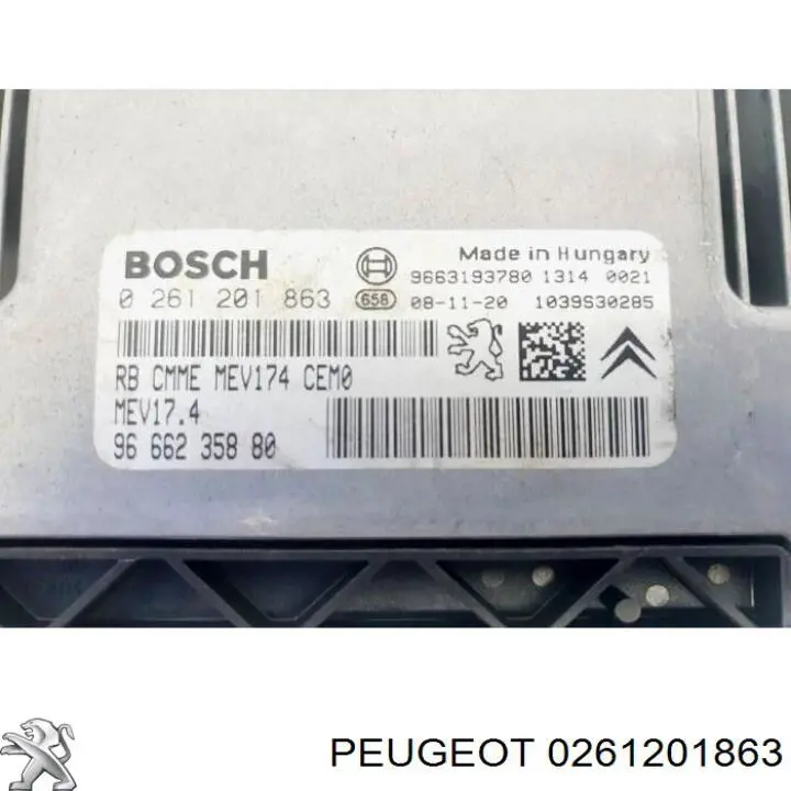 0261201863 Peugeot/Citroen 
