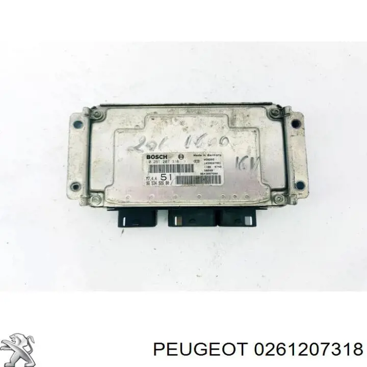 Купити 0261207318 Peugeot/Citroen 