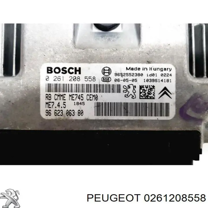  0261208558 Peugeot/Citroen