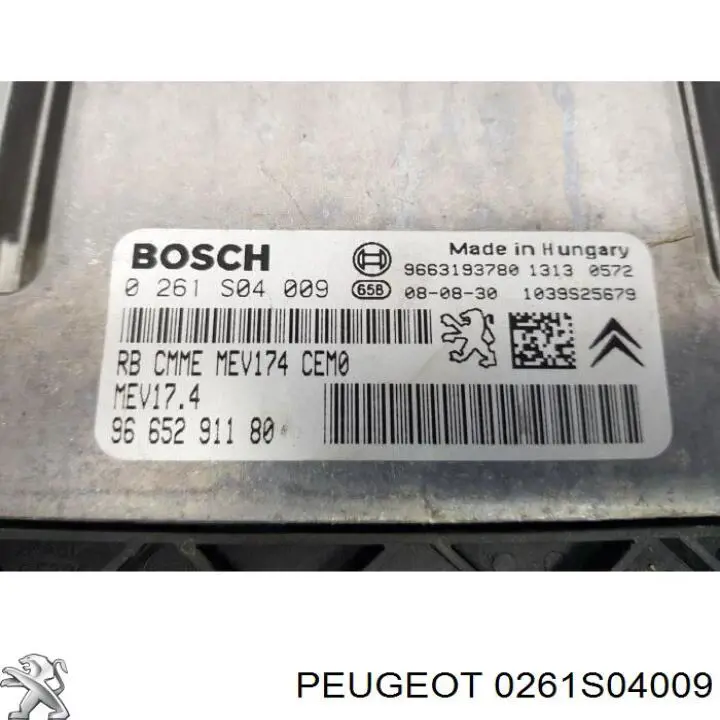  Peugeot/Citroen 0261S04009 ціна, від 95.23 USD