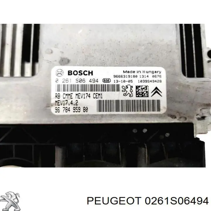  Peugeot/Citroen 0261S06494 ціна, від 314.96 USD