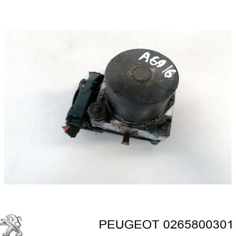 Блок АБС гідравлічний Peugeot/Citroen 0265800301 ціна, від 11.25 USD