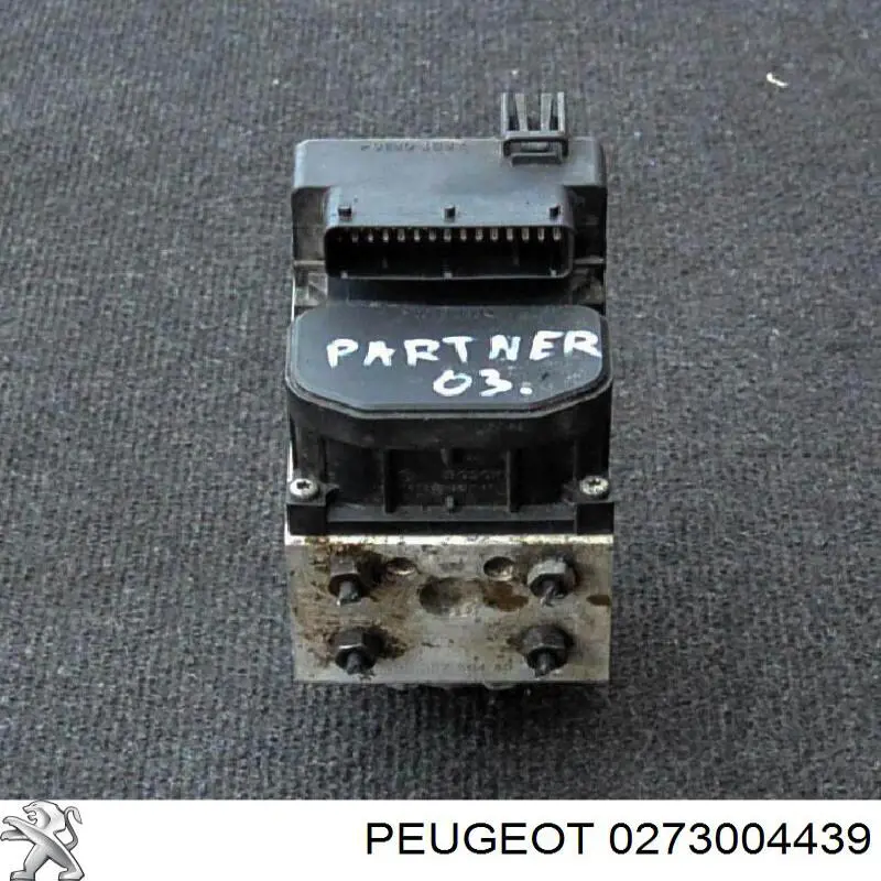 0273004439 Peugeot/Citroen блок керування абс (abs)
