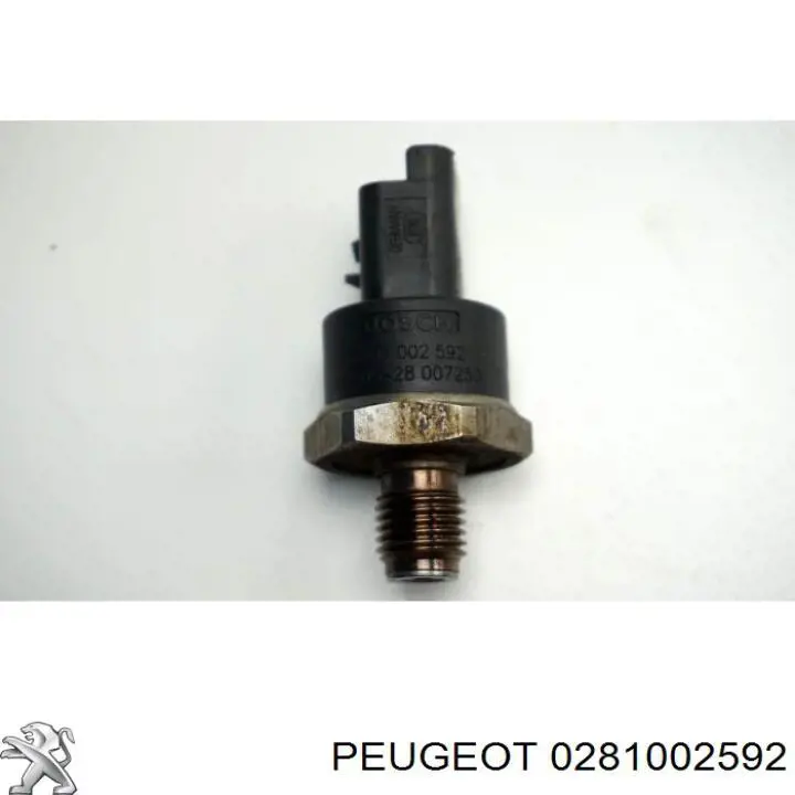 0281002592 Peugeot/Citroen датчик тиску палива